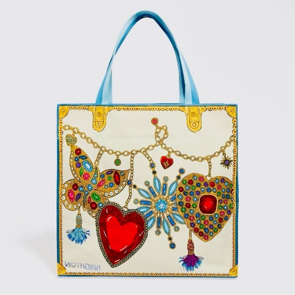 Brighton Colorful Heart and Jewel Tote